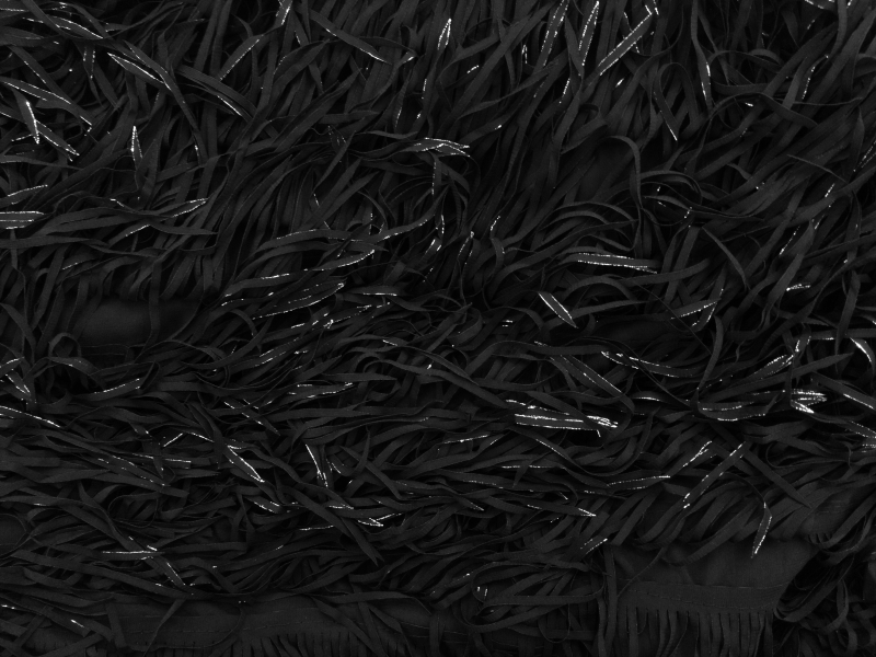 Novelty Fringes with Metallic Silver Detail1