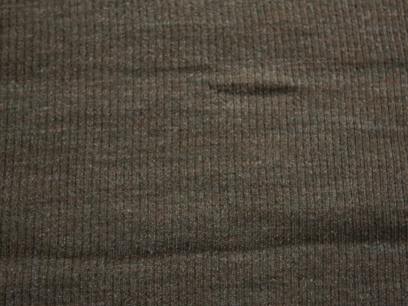 Virgin Wool Rib Knit0