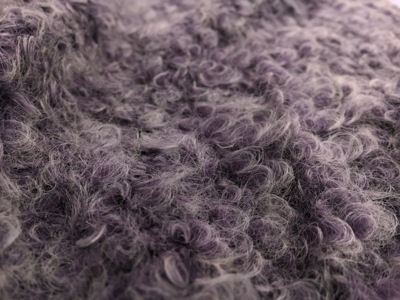 Acrylic Mohair Wool Poly Bouclé0
