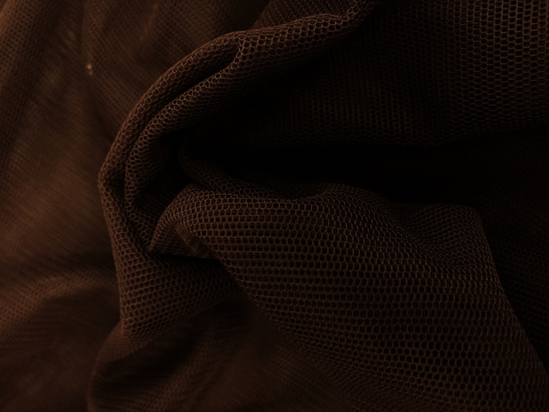 Nylon Bobbinet in Moro0