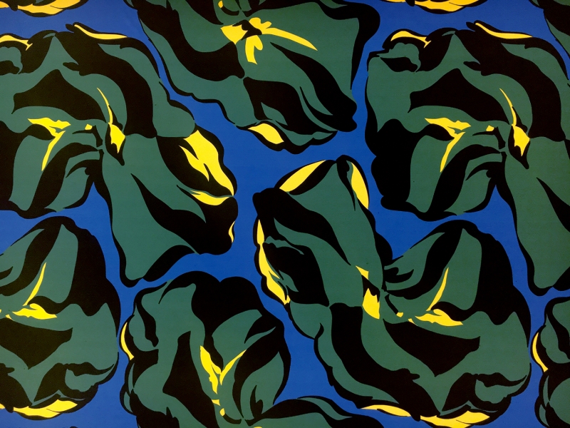 Ratti Italian Rayon Matte Jersey Print0