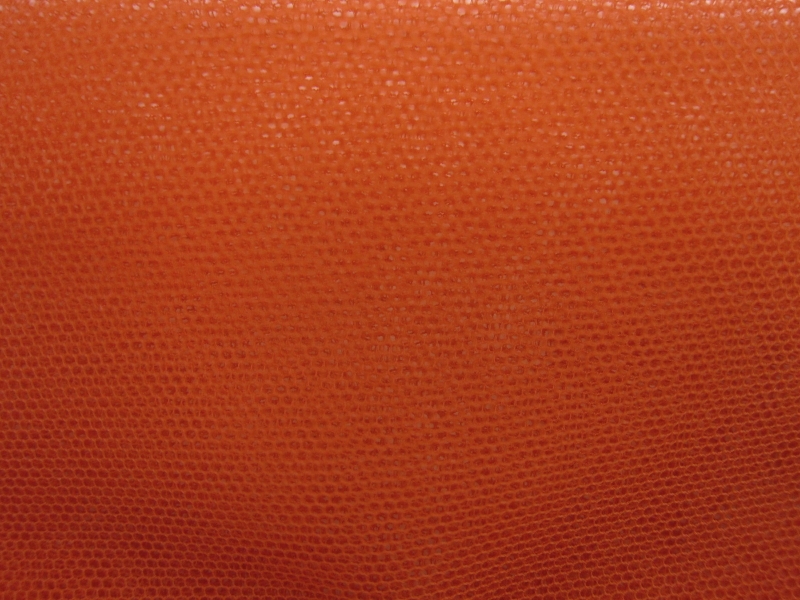 Italian Nylon Tulle in Terra di Siena0