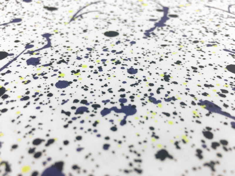 Cotton Print Paint Splatter2