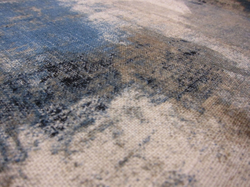 Linen Viscose Upholstery Abstract Print 2