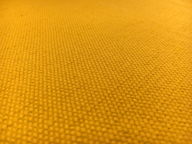 Linen and Cotton High Performance Upholstery in Egg Yolk0