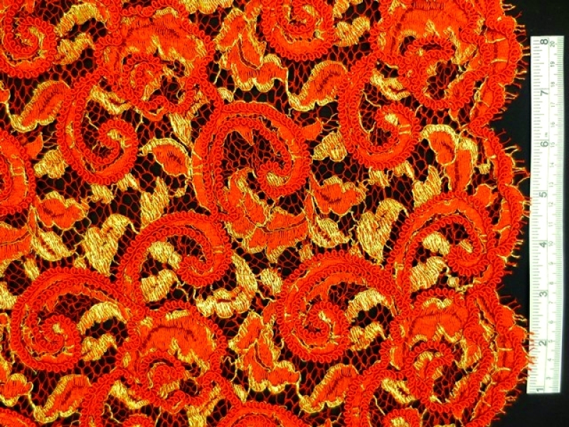 Metallic Soutaché Lace0