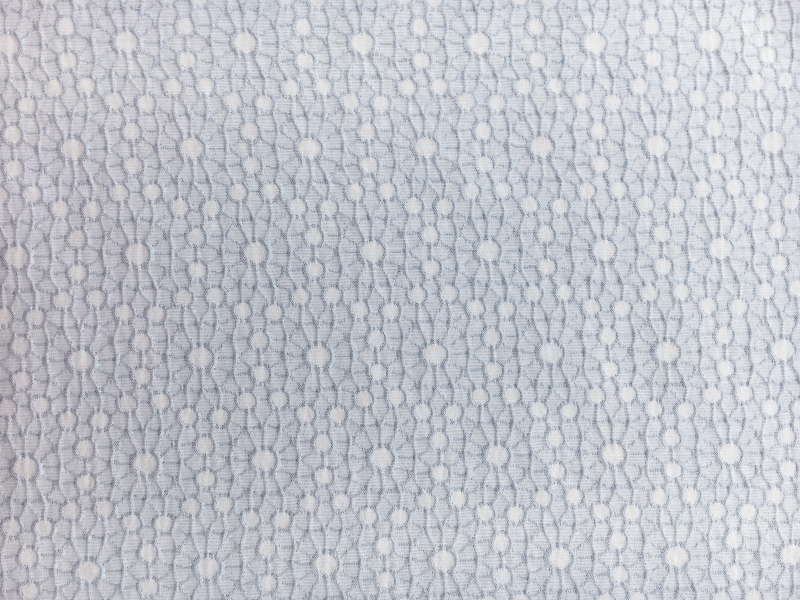 Metallic Acetate Blend Brocade in Baby Blue2