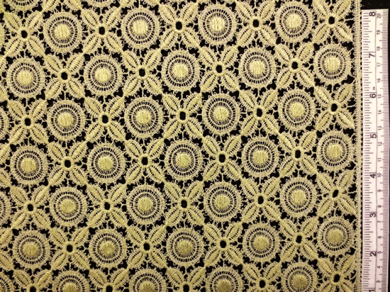 Metallic Guipure Lace0