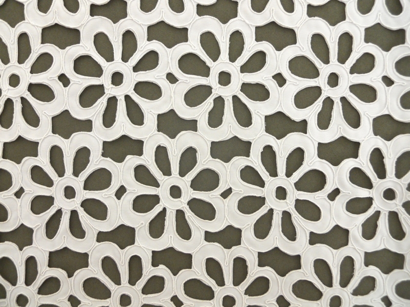 Laser Cut Corded Satin0