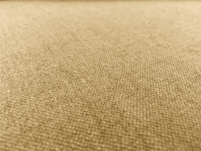 Belgian Linen Poly Nylon Blend Upholstery in Bronze0