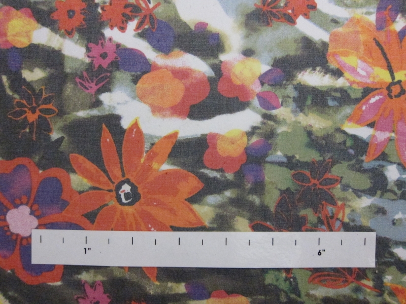 Printed Silk Chiffon0
