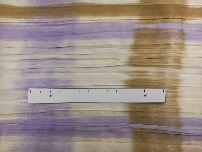 Pleated Printed Silk Charmeuse1