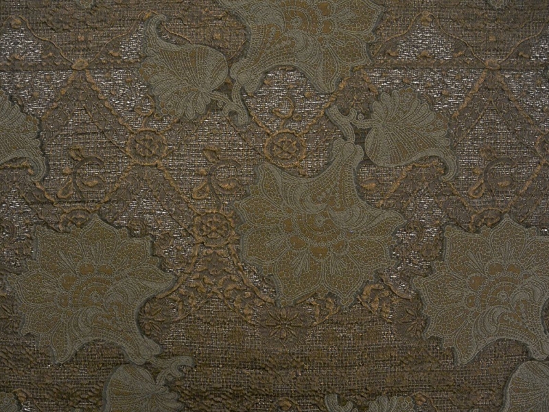 Silk Blend Organza Cloqué0