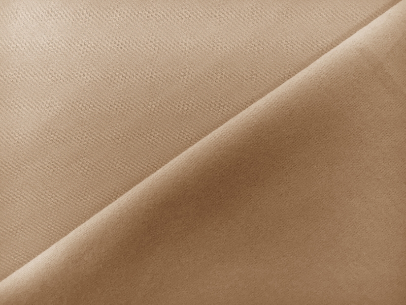 Italian Cotton Vellutino Pocketing in Camello0