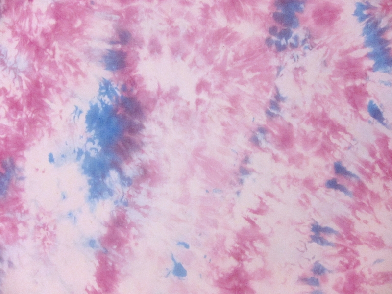 Tie Dye Silk Chiffon0