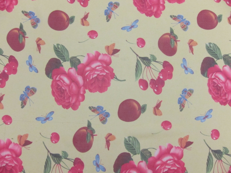 Printed Silk Chiffon0