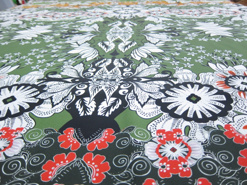 Printed Silk Charmeuse Panel2