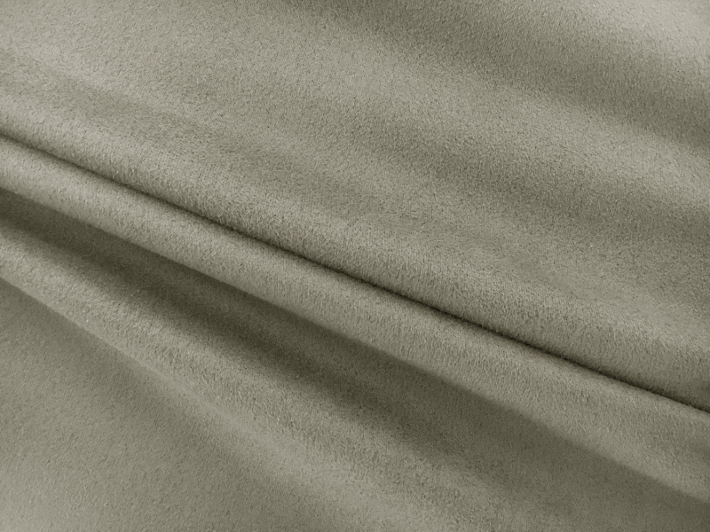 Stretch Suede with Scuba Backing in Grey0