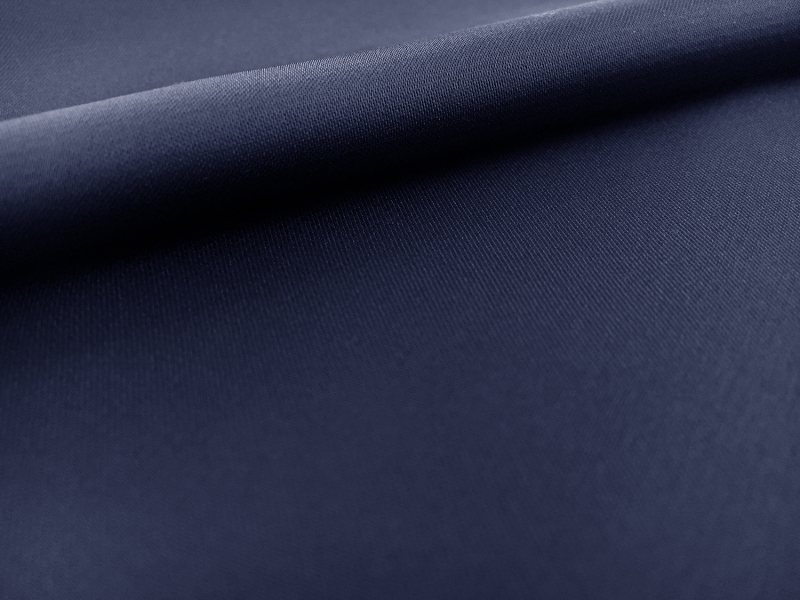 Japanese Polyester Charmeuse in Space Cadet Blue0