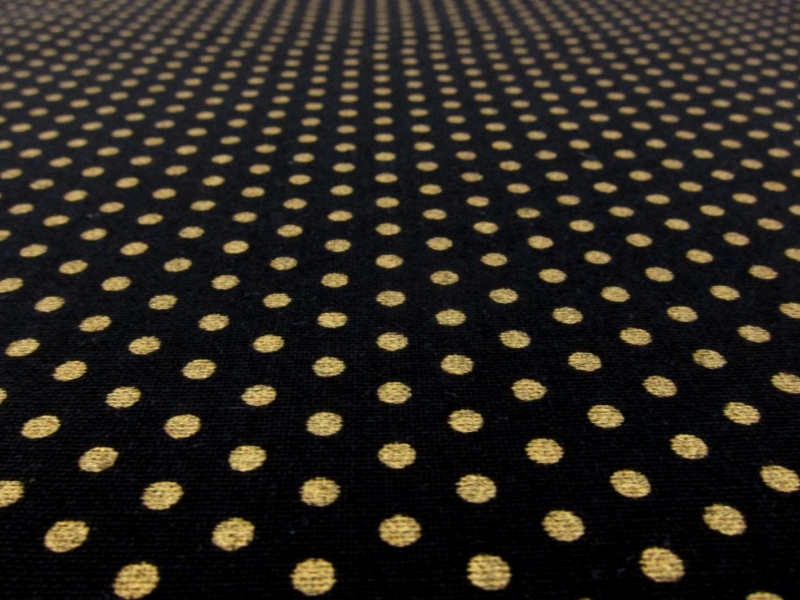 Cotton Broadcloth Metallic Print2