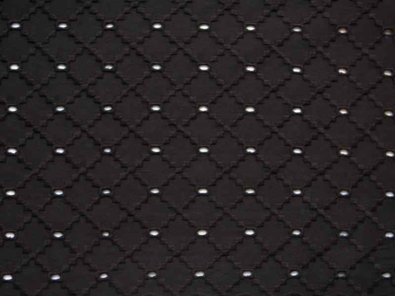 Cotton Eyelet in Black1