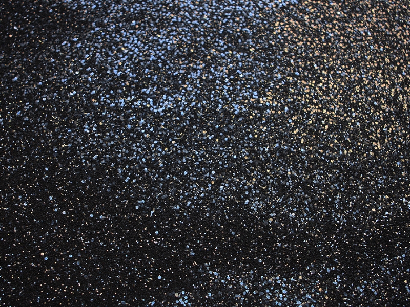 Glitter Canvas in Black0