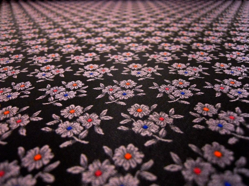 Acetate and Polyester Blend Jacquard2