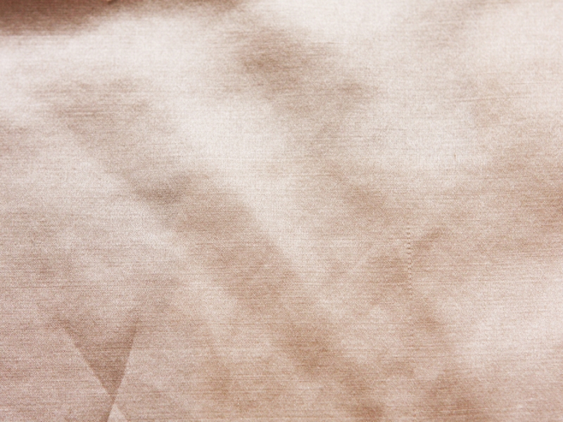 Silk and Cotton Sateen in Champagne1