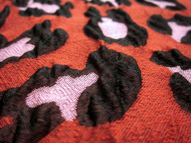 Animal Print Cloqué1