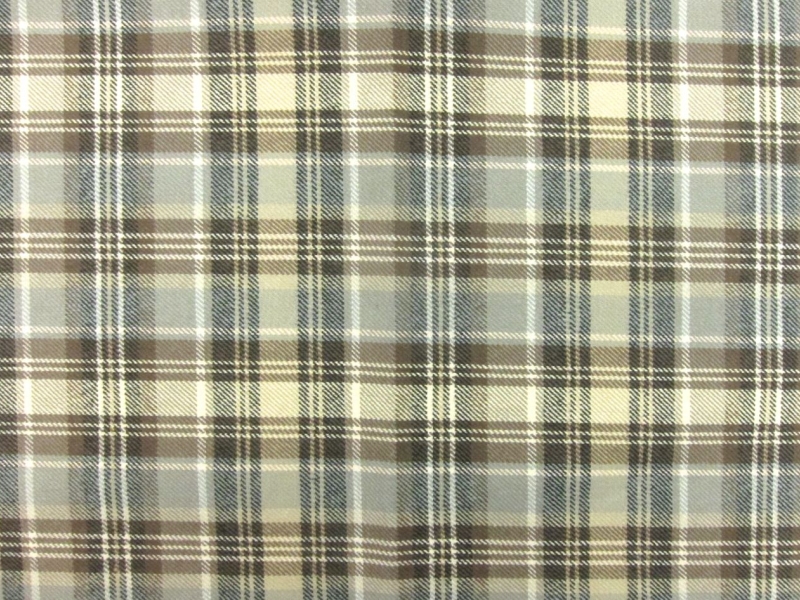 Heavy Woven Cotton Plaid0