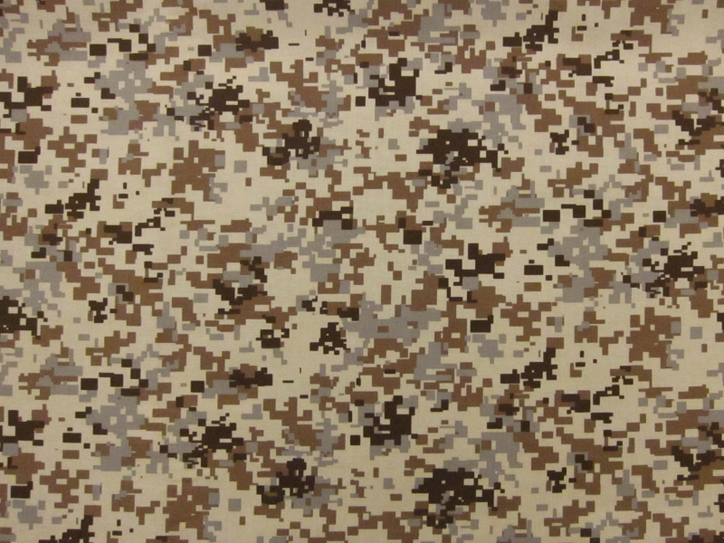 Cotton Broadcloth Camouflage Print0