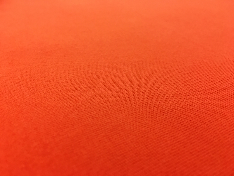 Laguna Cotton Spandex Jersey in Tangerine0