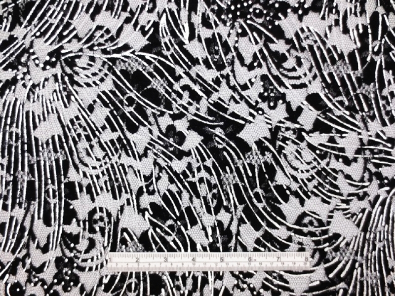 Metallic Chantilly Lace1