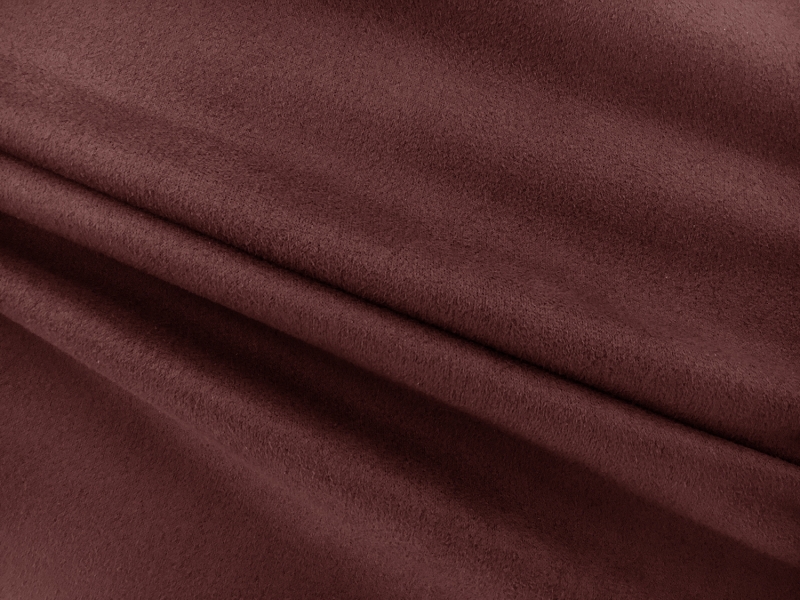 Stretch Suede with Scuba Backing in Burgundy0