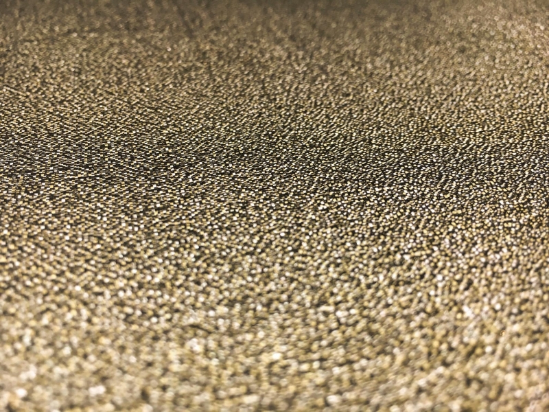 Polyester and Cotton Blend Lamé in Antique Silver1