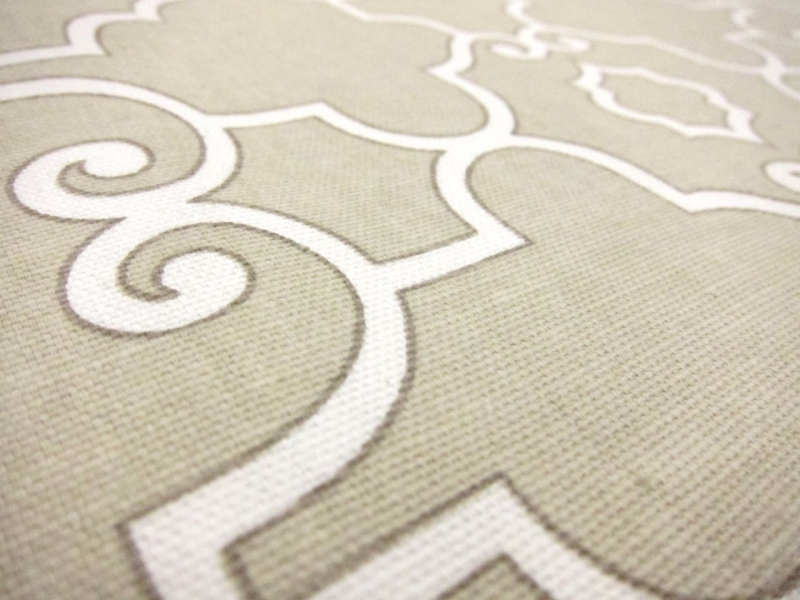 Cotton Canvas Windsor Deco Print2