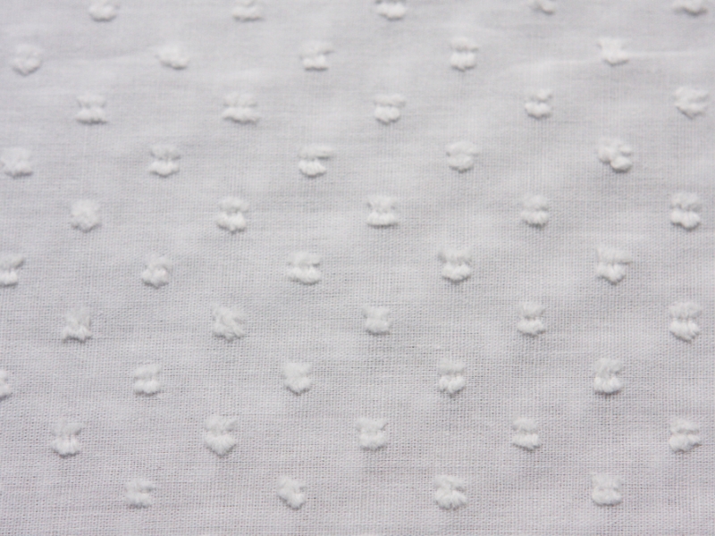 Dotted Cotton in White2