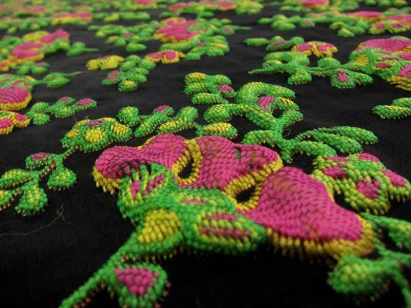 Polyester Blend Cloqué1