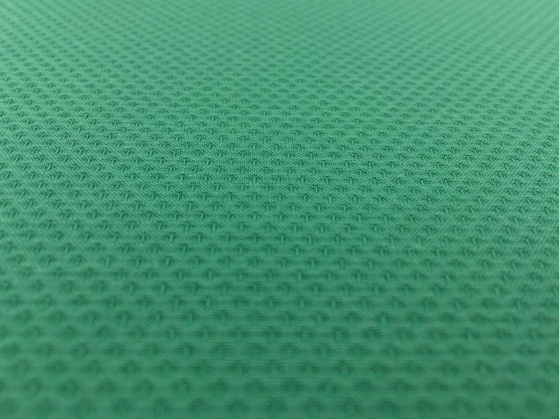 Italian Cotton Lycra Pique in Sea green0