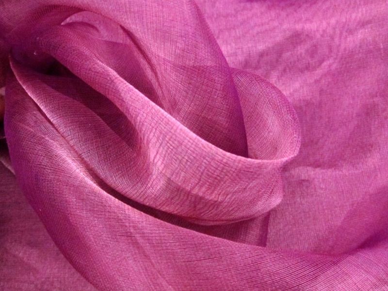Metallic Silk Organza0