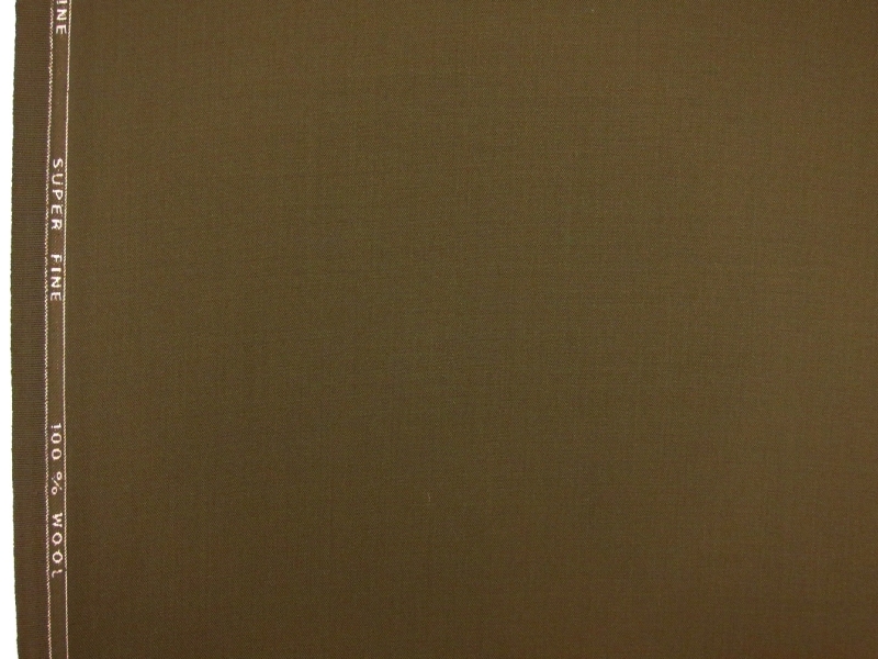 Wool Gabardine in Moss0