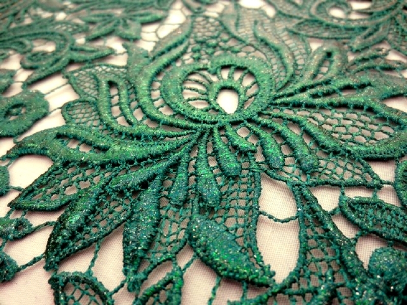 Metallic Guipure Lace2