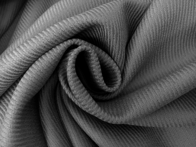Italian Wool Twill in Gray1