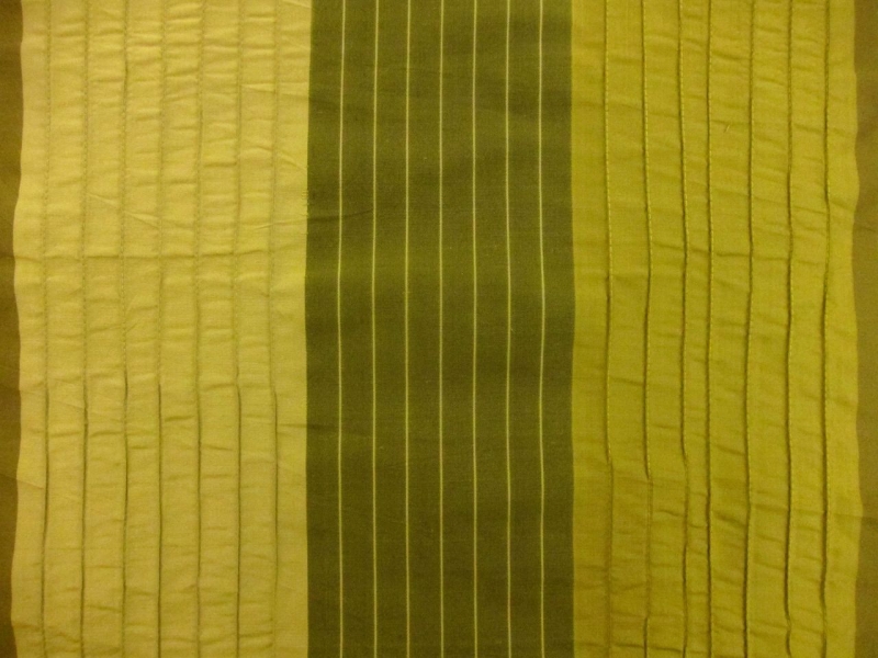 Iridescent Tucked Silk Shantung0