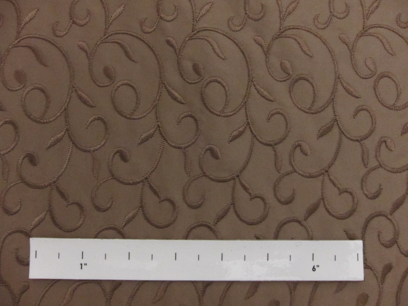 Embroidered Satin0