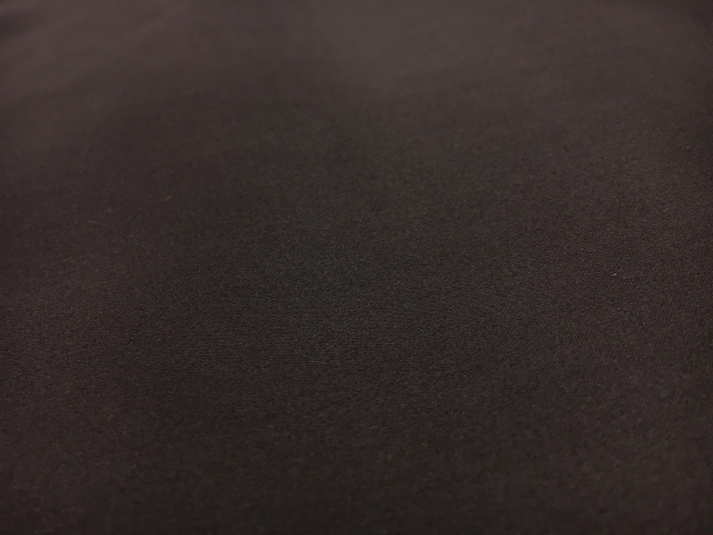 Italian Silk Duchesse Satin in Chocolate Brown1