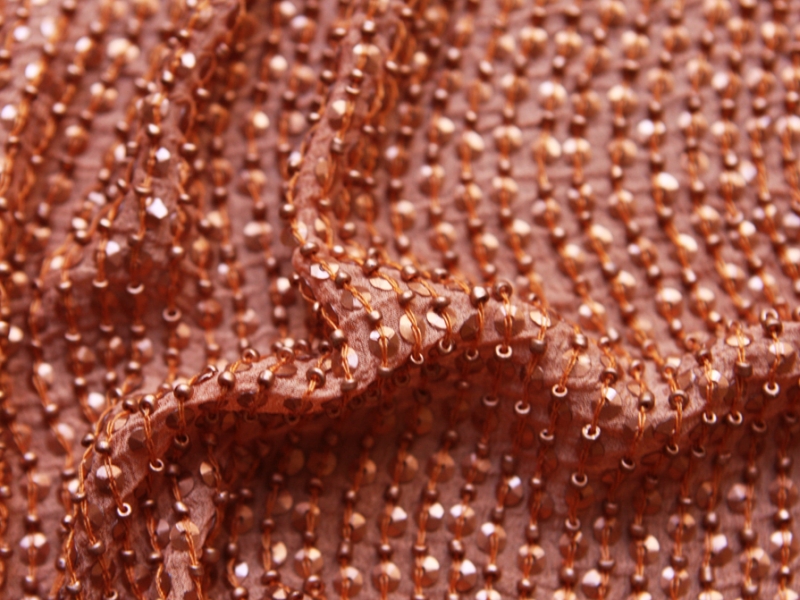 Sequins on Silk Chiffon3
