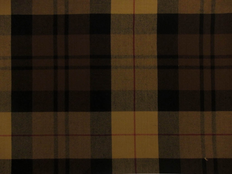 Heavy Woven Cotton Plaid0