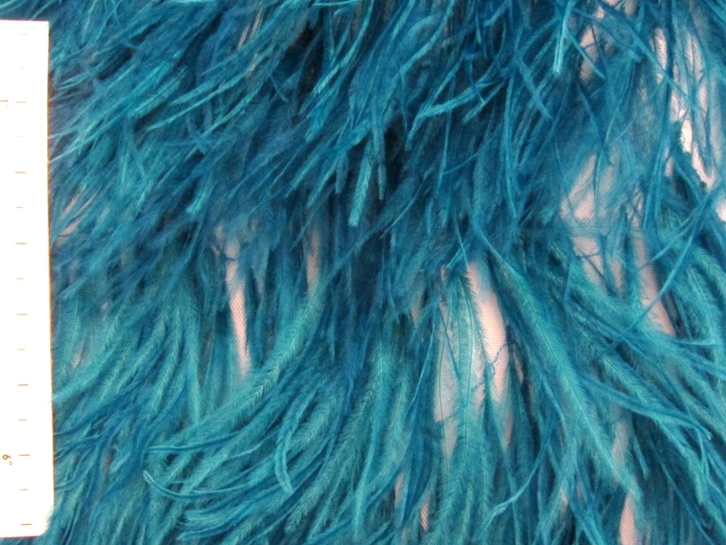 Ostrich Feather Trimmed Illusion2