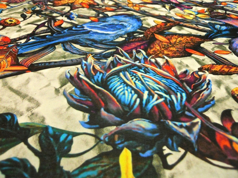 Printed Silk Chiffon 